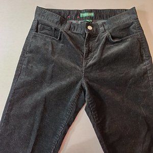 Lauren Jeans Co.  Black Corduroy pants, size 2P